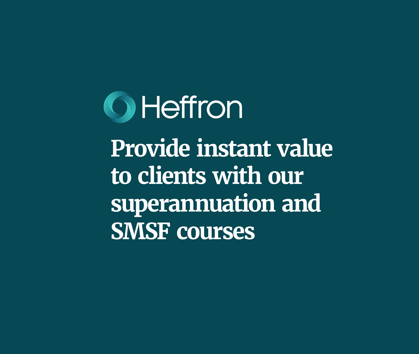 Superannuation and SMSF Courses Superannuation and SMSF Courses