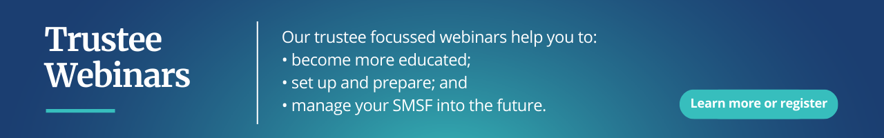 Trustee webinars