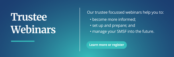 Trustee webinars